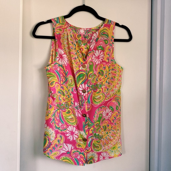 Lilly pulitzer blouse - Picture 2 of 4